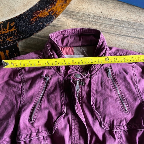 Mossimo Supply Co. Wine Utility Bomber Size L - Picture 5 of 8